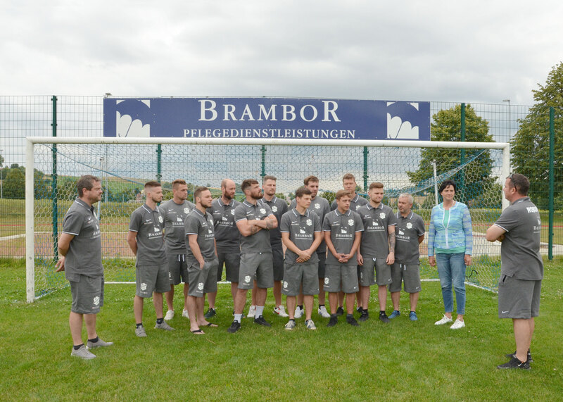 Brambor Pflegedienst Sponsoring Team RSV Fussball Rosswein