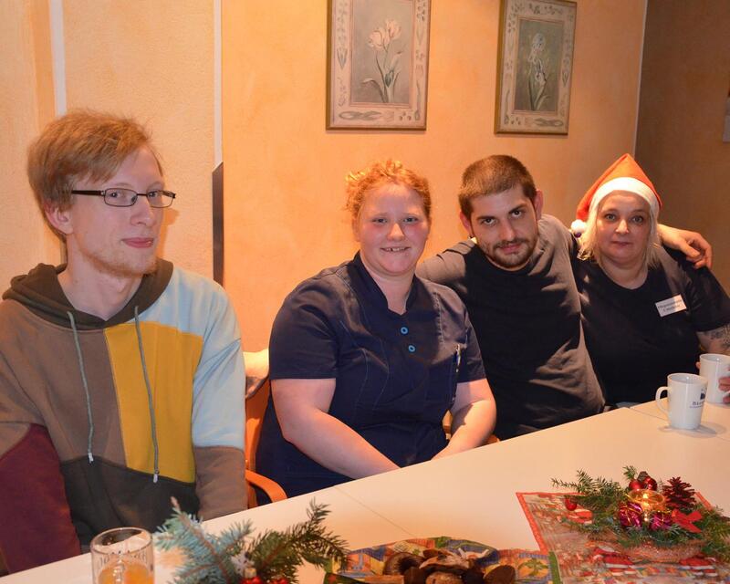 brambor pflegedienst weihnachten betreutes Wohnen rosswein team kollegen
