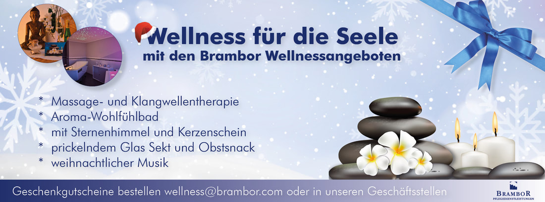 Brambor pflegedienstleistungen wellness weihnachten