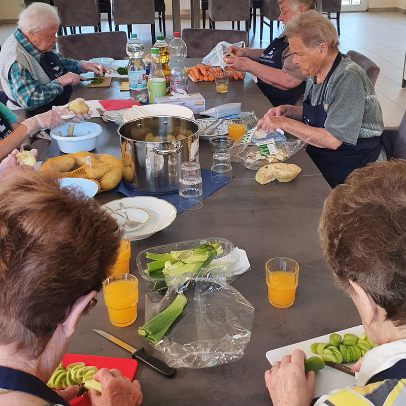 brambor pflegedienst betreutes wohnen ostrau kochen senioren kartoffelsuppe