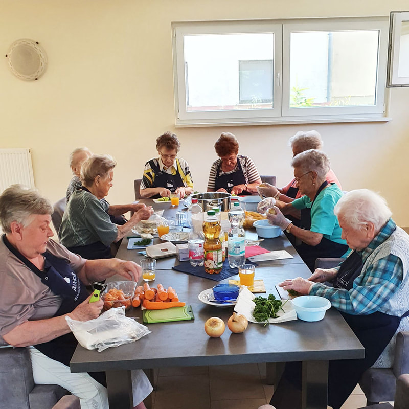 brambor pflegedienst betreutes wohnen ostrau kochen senioren aktivierung spass