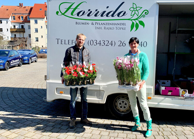 Brambor Pflegedienst Mitarbeiter Wertschätzung  Danke Blumen 2020