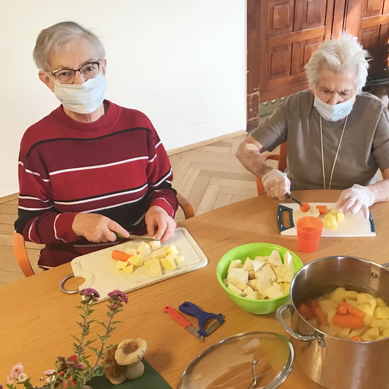 Brambor pflegedienst betreutes wohnen villa brambor senioren mieter aktiv zubereitung von mahlzeiten 