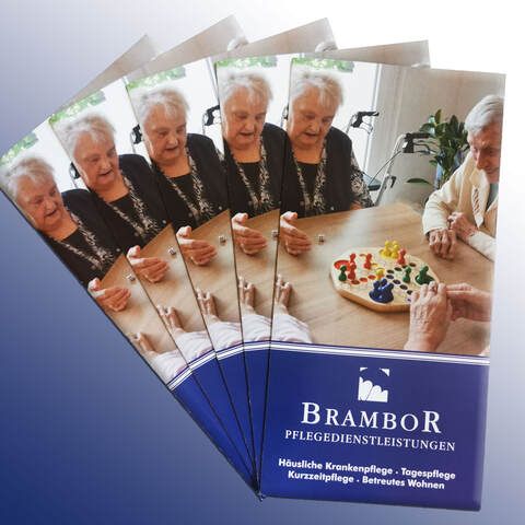 Brambor Pflegedienstleistungen Flyer Image Dienstleistungen Pflege