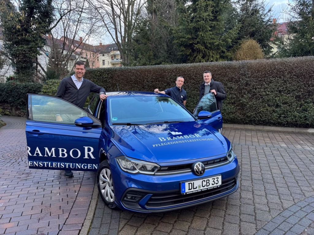 13 Jahre im Team und neuer Dienstwagen, Foto 2
