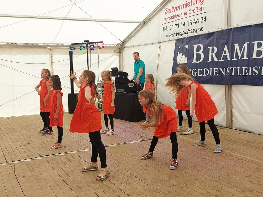 Foto zum Beitrag „Sommerfest im Roßweiner Stadion“: sommerfest rsv vereine tanzen