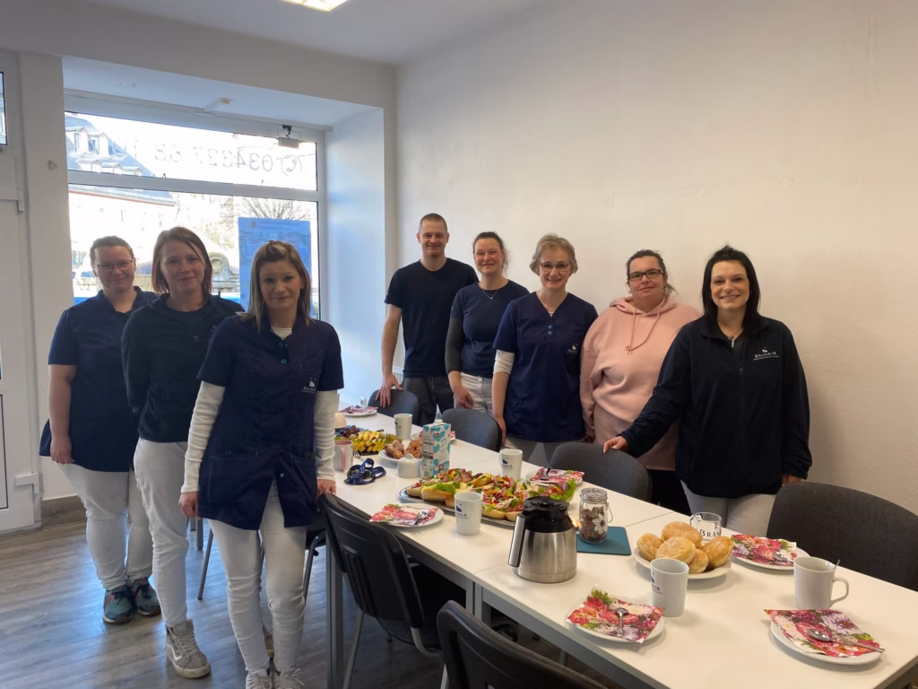 Geburtstagsfrühstück mit dem Team, Foto 3