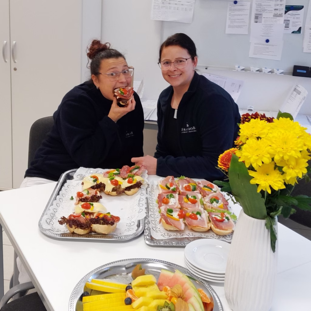 Geburtstagsfrühstück mit dem Team, Foto 6