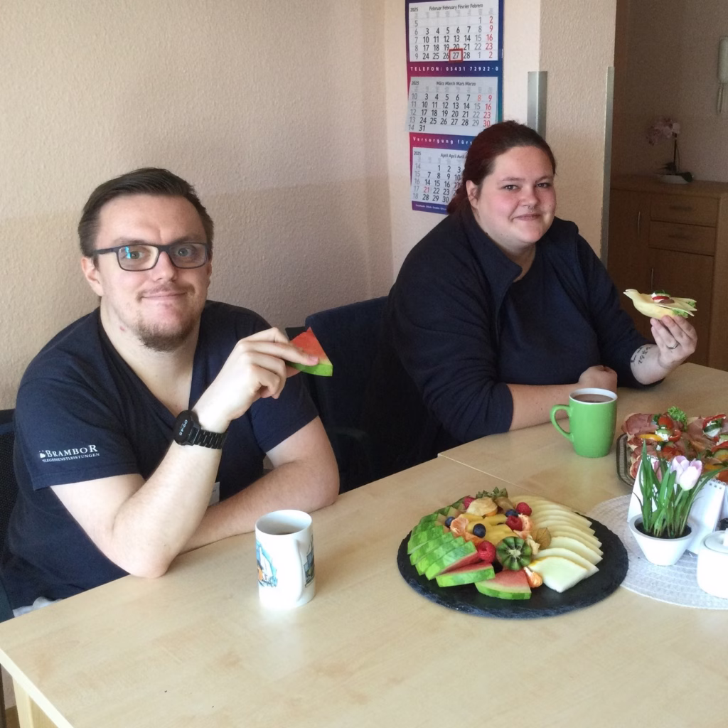 Geburtstagsfrühstück mit dem Team, Foto 7