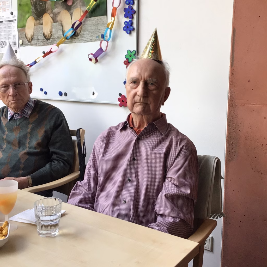 Geburtstagsfeier für Herrn Schwalm, Foto 2