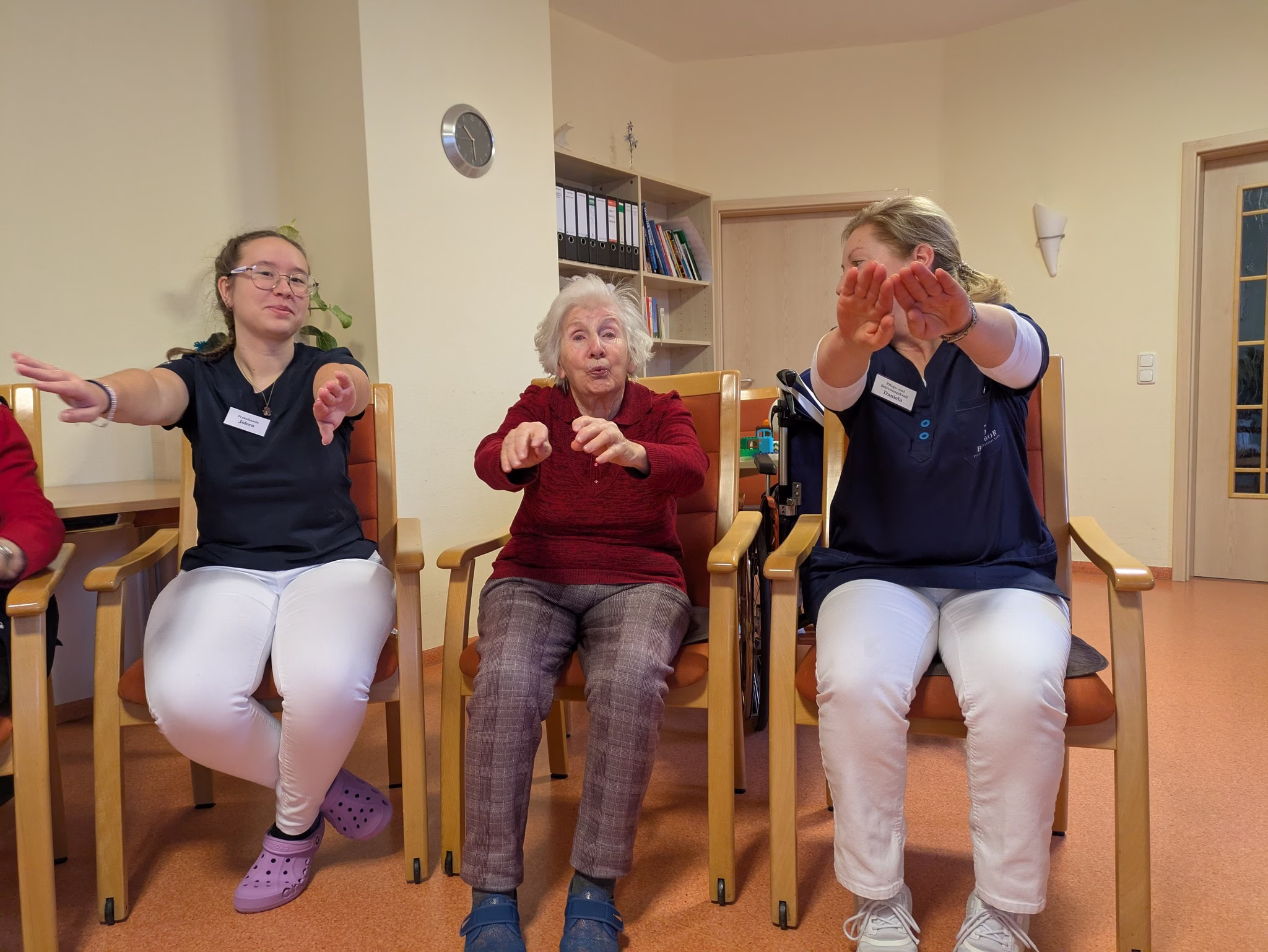 Ein aktiver Tag: Sport in Tagespflege und Kurzzeitpflege