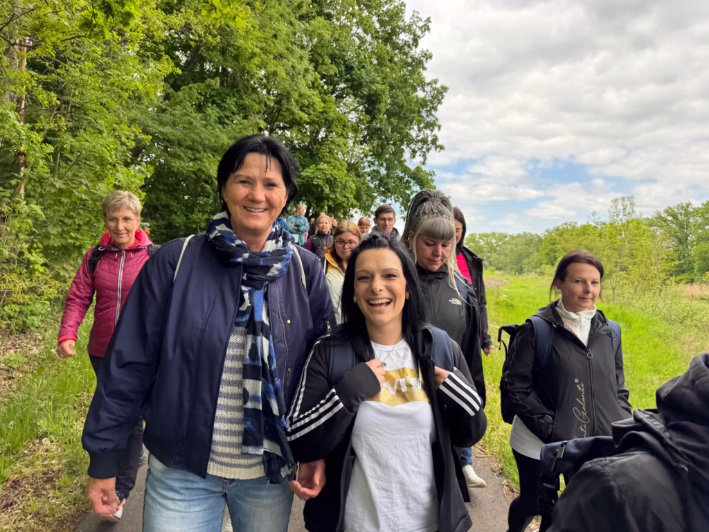 Frühlingswanderung des Teams rund um Döbeln, Foto 2
