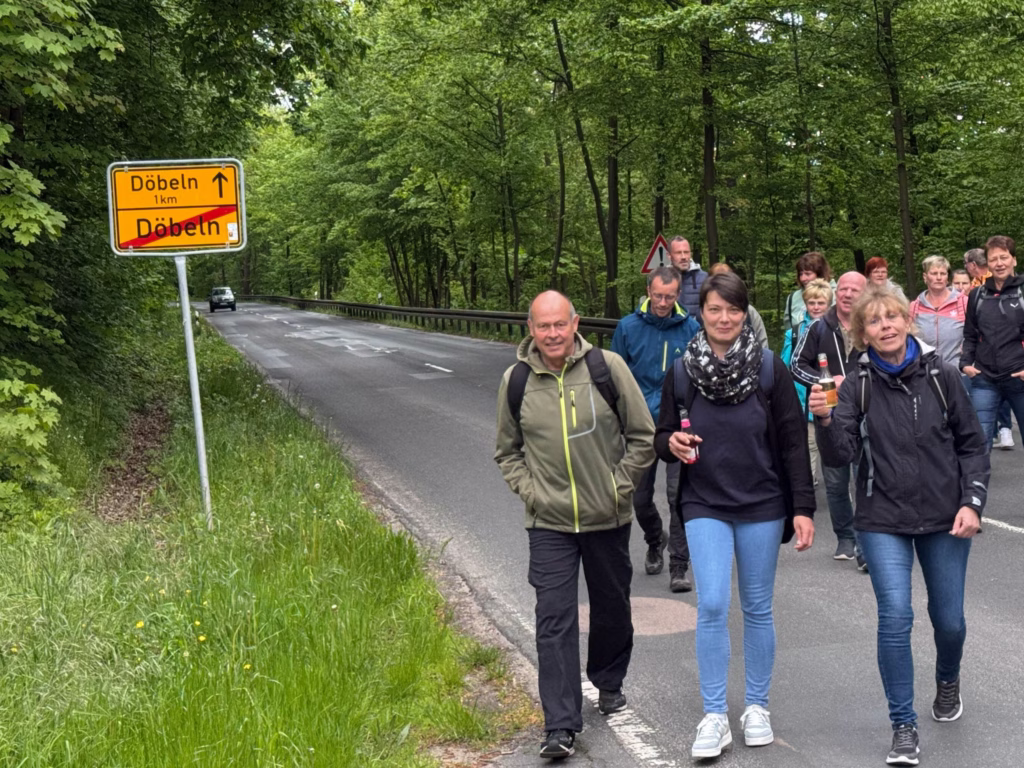 Frühlingswanderung des Teams rund um Döbeln, Foto 3