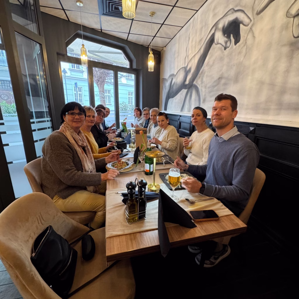 Mittagessen mit Pflege- und Teamleitungen, Foto 3