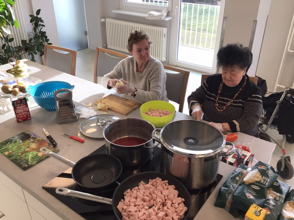 Kegeln und Nudeln kochen, Foto 4