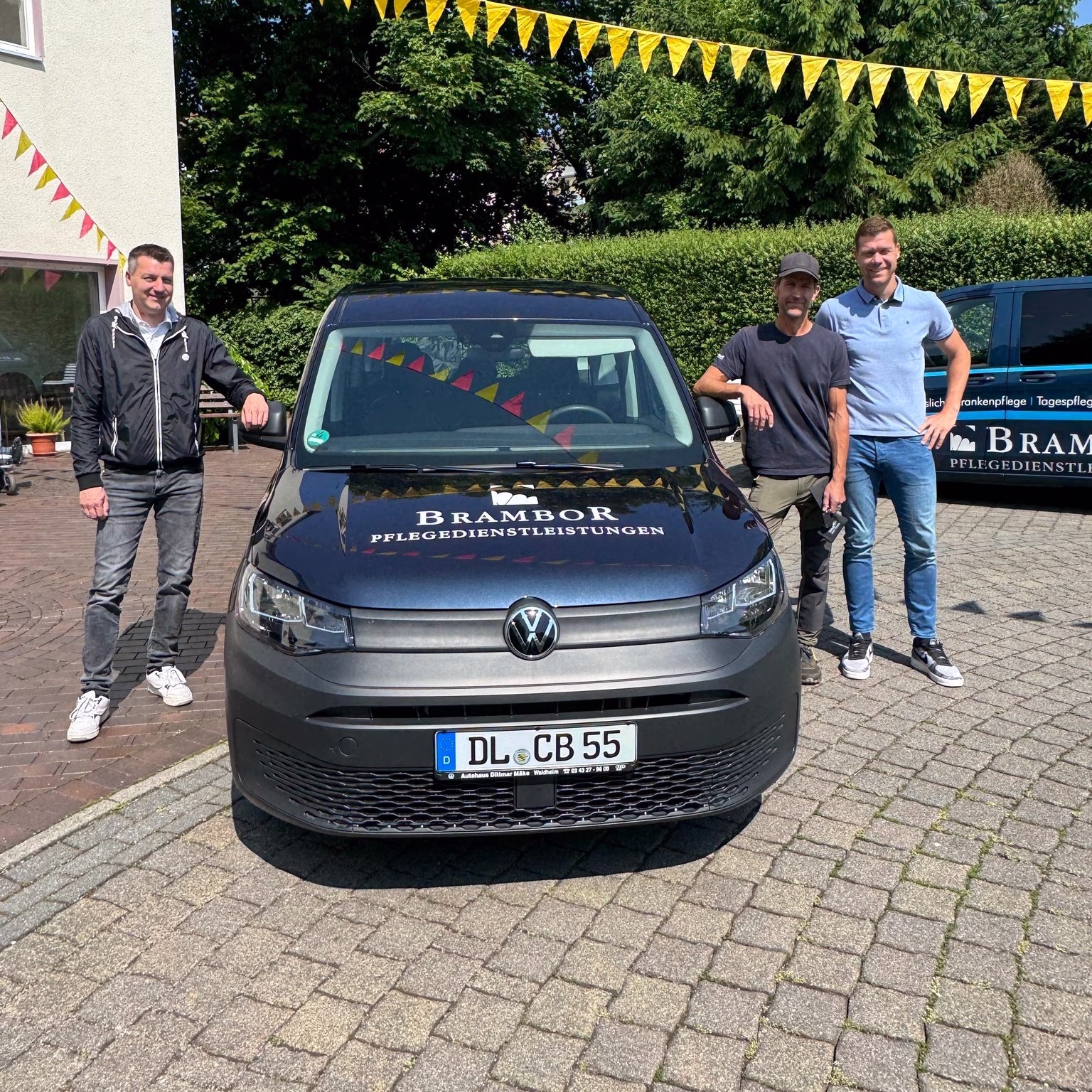 Neuzugang in der Brambor-Flotte: ein neuer Caddy