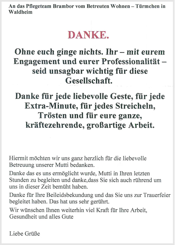Eine tolle Wertschätzung!