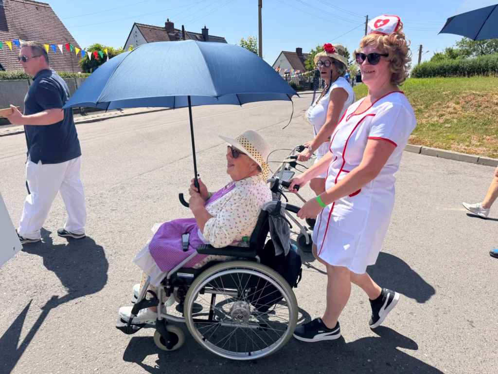 Schulfestumzug in Roßwein, Foto 2