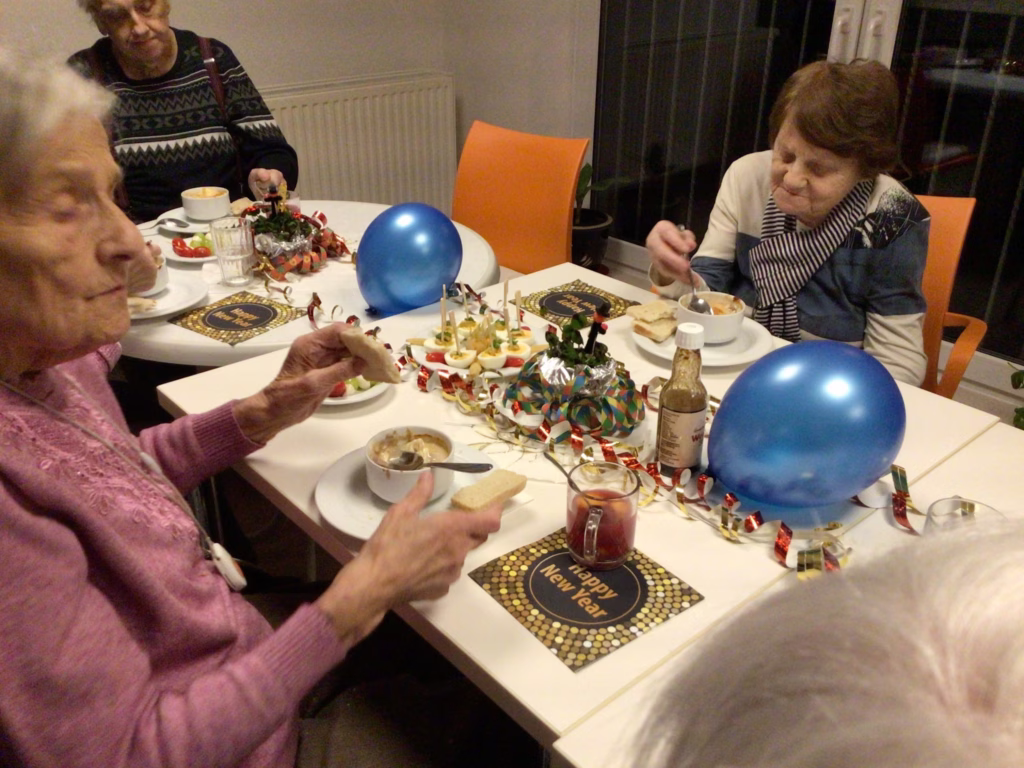 Silvesterfeier in der Kurzzeitpflege, Foto 5