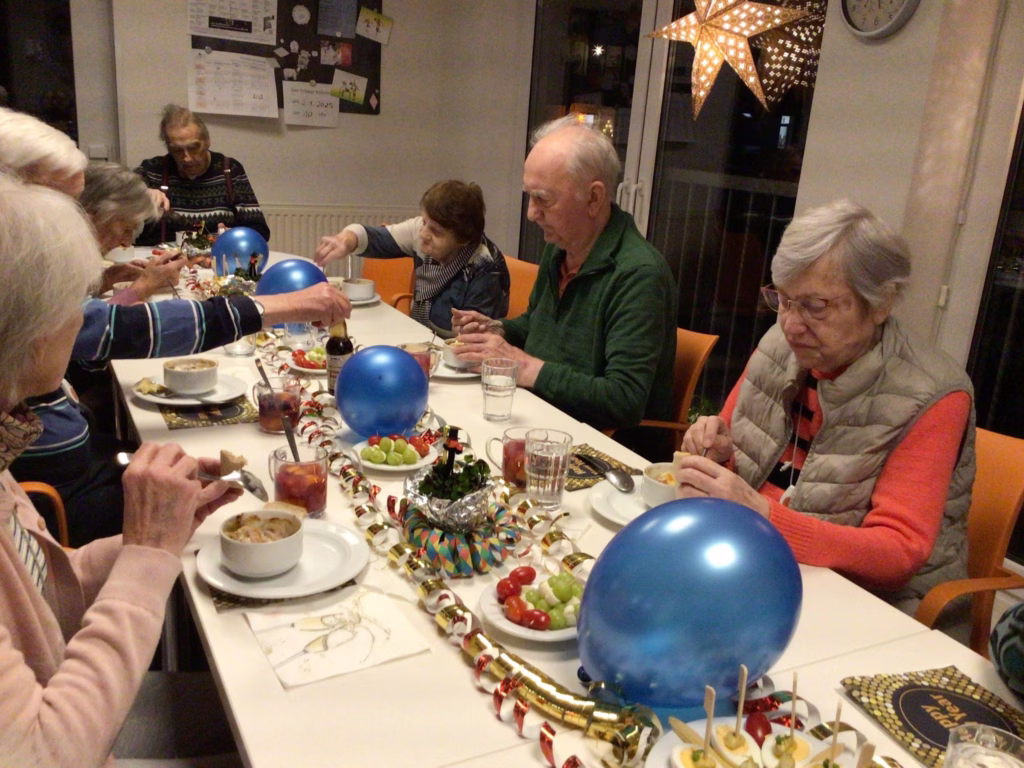 Silvesterfeier in der Kurzzeitpflege, Foto 7