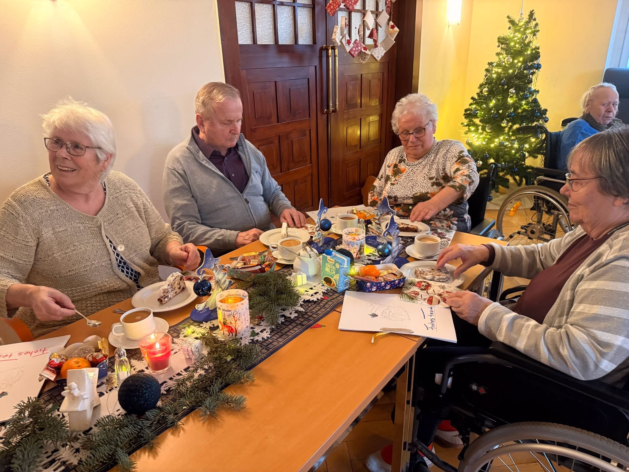 Weihnachtsfeier im Betreuten Wohnen Döbeln