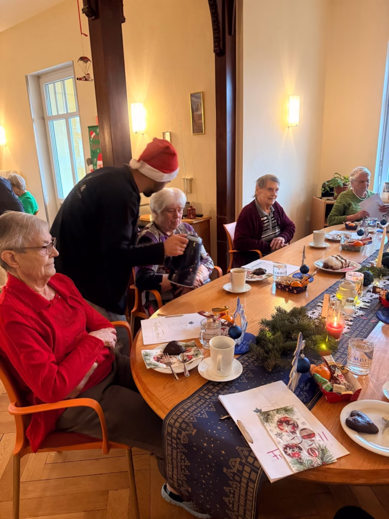 Weihnachtsfeier im Betreuten Wohnen Döbeln, Foto 12