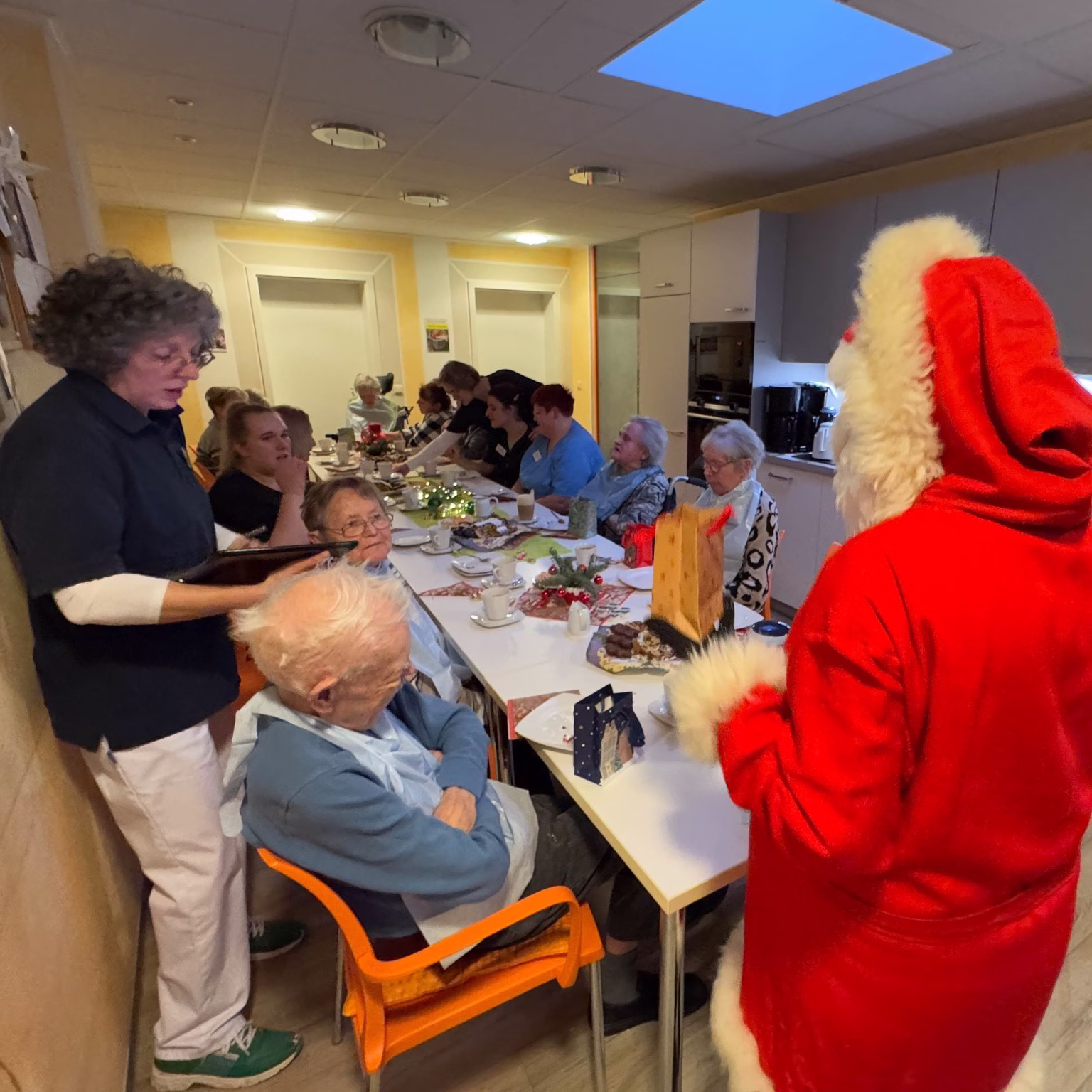 Weihnachtsfeier in der Demenzwohngemeinschaft