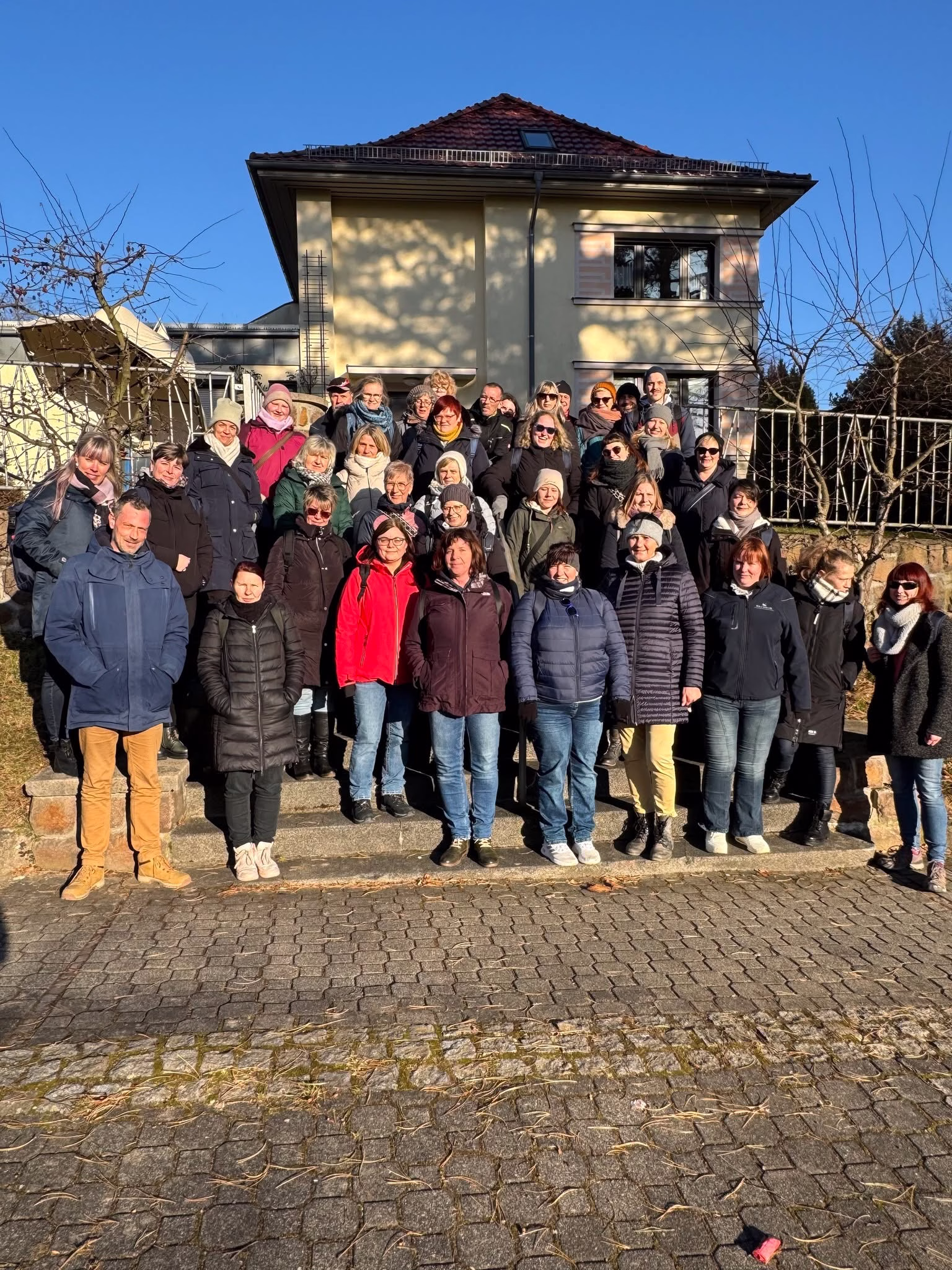 Winterwanderung mit dem Team rund um Roßwein